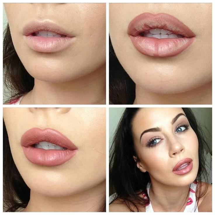 Как увеличить губы с помощью макияжа: популярные техники и косметические средства
