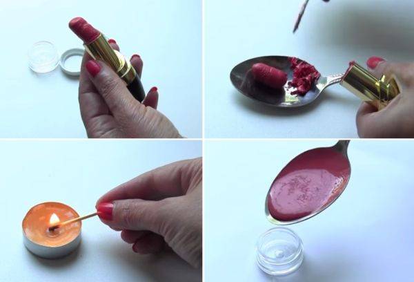 Как сделать цветную помаду для губ
