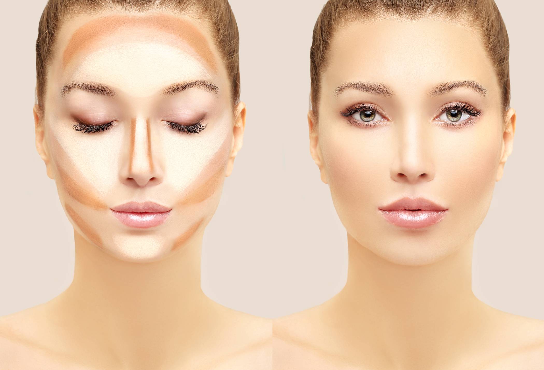 Схема макияжа: контуринг, стробинг, бейкинг по фото | krasota.ru