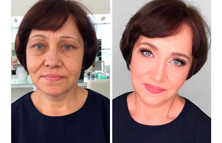 Создание возрастного макияжа в дневном и вечернем вариантах: самые распространённые ошибки