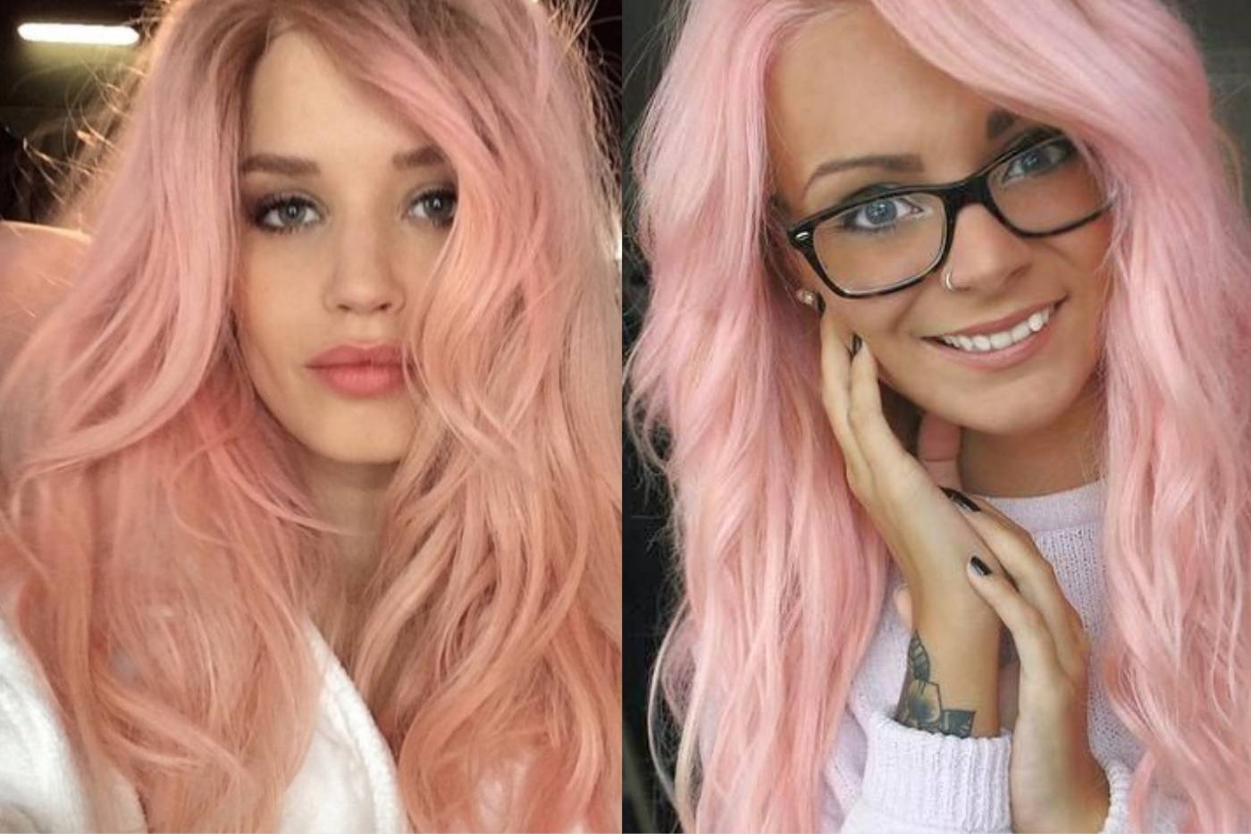 Популярные оттенки розового цвета волос - уход за волосами