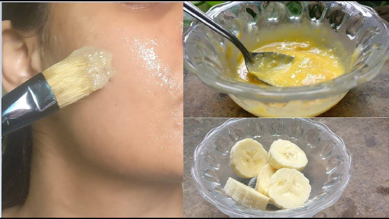 Маски из банана и банановой кожуры для лица от морщин, применение в домашних условиях