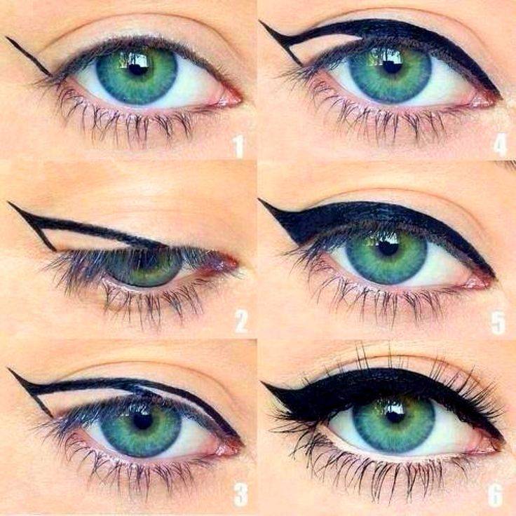 Как правильно рисовать стрелки на глазах