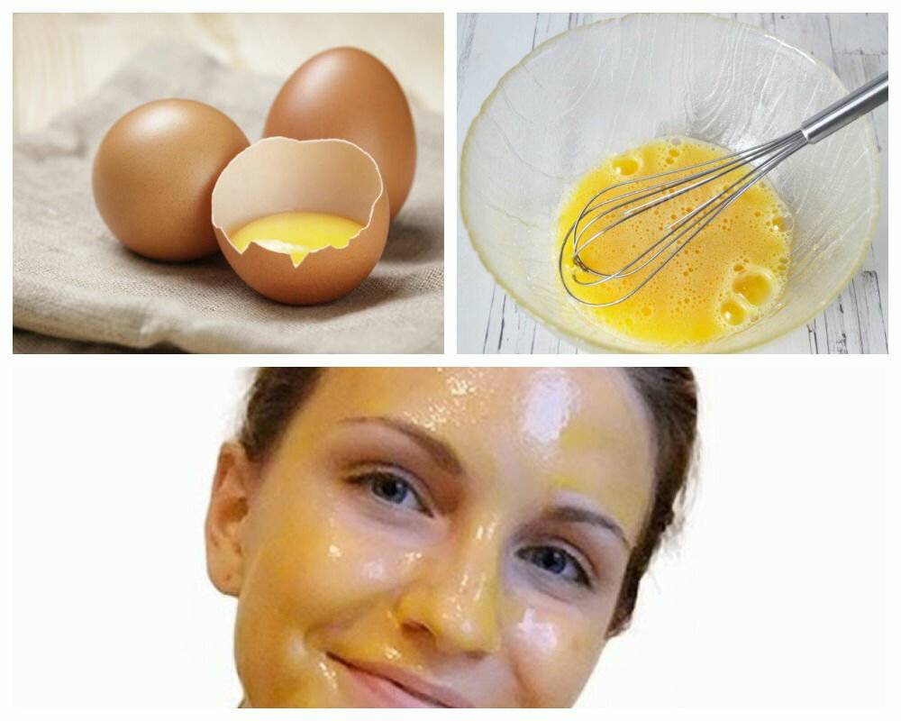 Маска для лица из белка яйца и меда: подтягивающая и от черных точек