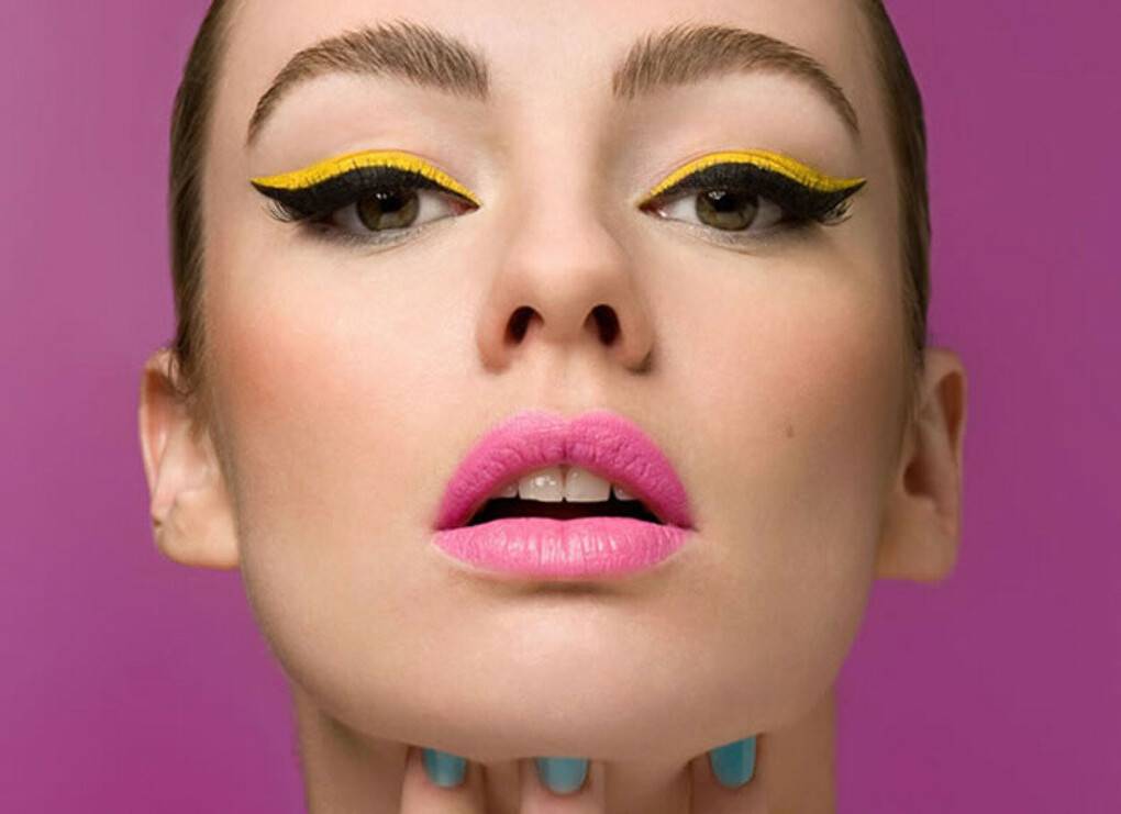 Желтые тени – 5 идей для трендового макияжа