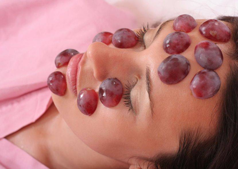 Виноград для кожи лица, свойства и польза применения