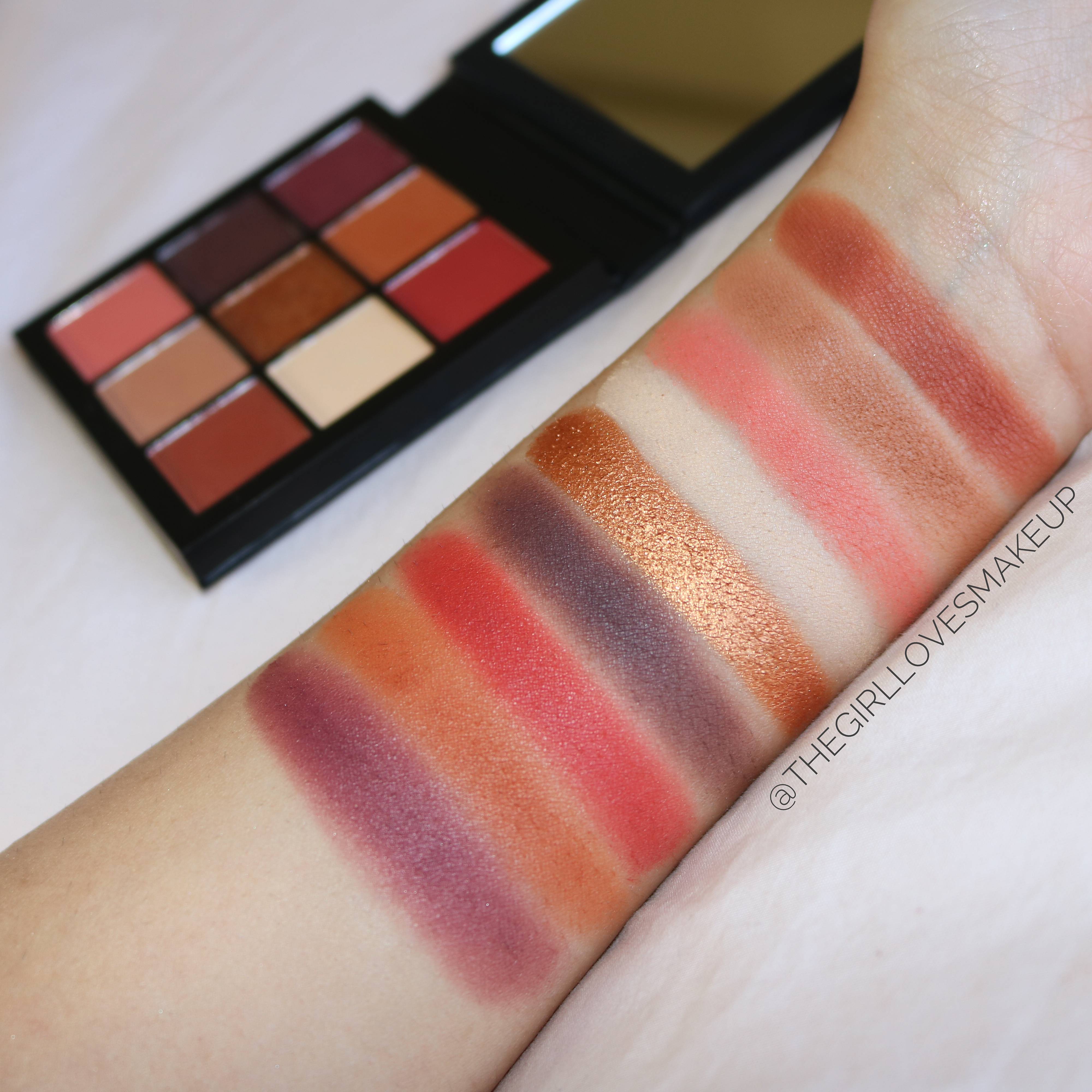 Huda beauty obsessions palette warm brown 
 | cult beauty