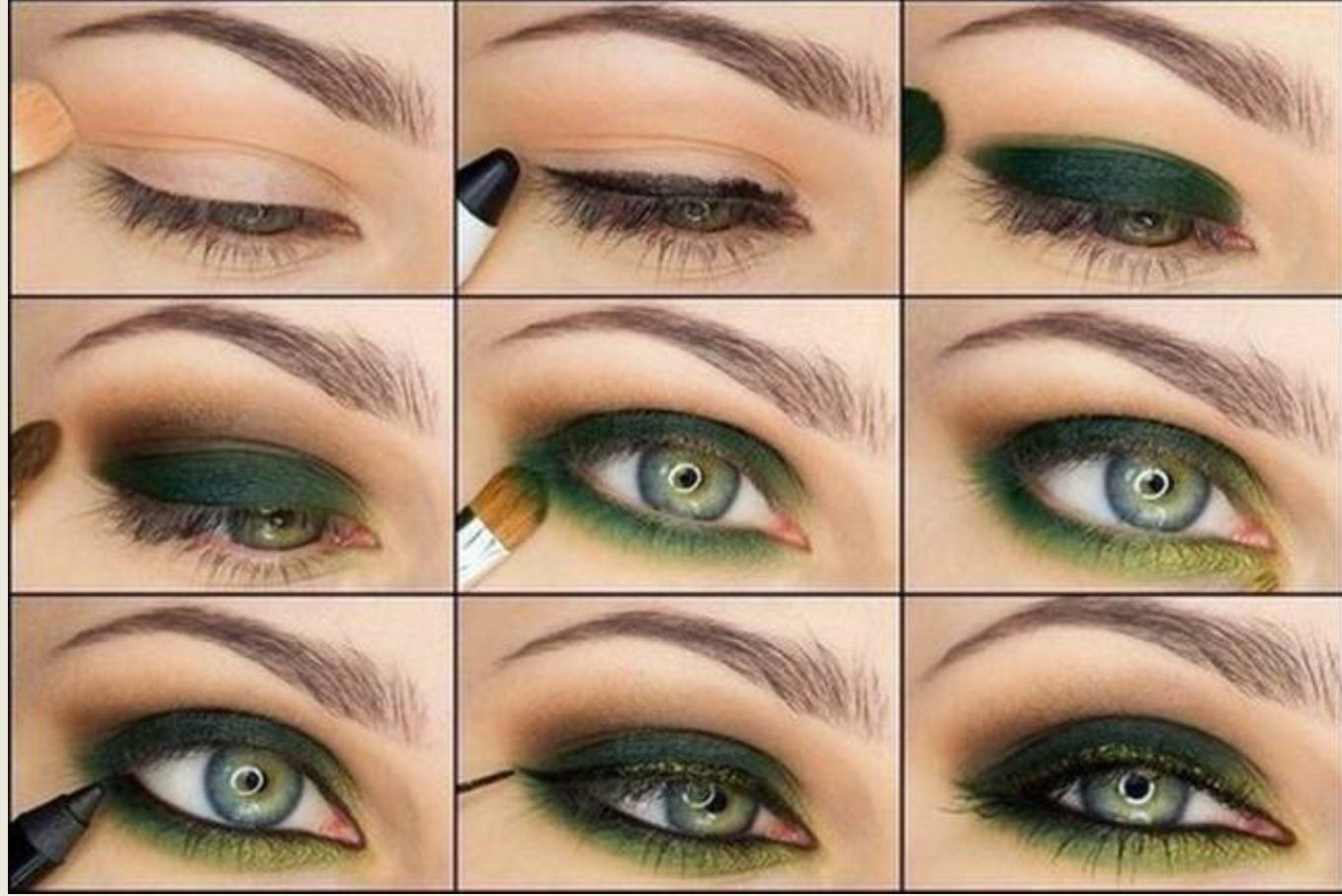 Макияж "смоки айс": пошаговая инструкция для зеленых, голубых, синих, серых и карих глаз с фото