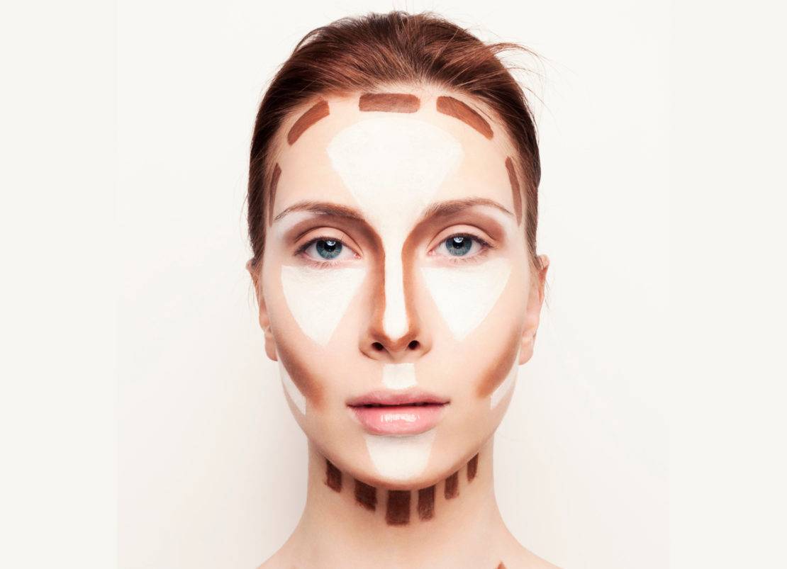Скульптурирование лица: видео, что нужно для процедуры, набор средств (косметика, палетки, кисти)