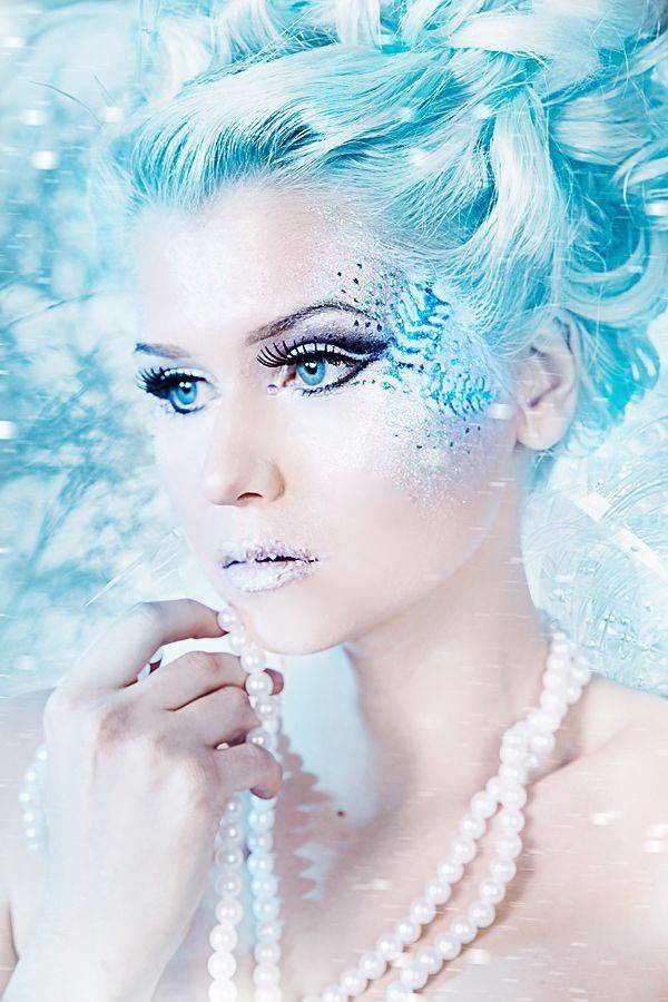 Как создать красивый зимний макияж