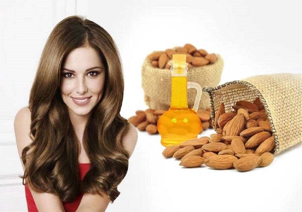 Миндальное масло для волос. свойства, способы использования и уникальные рецепты масок