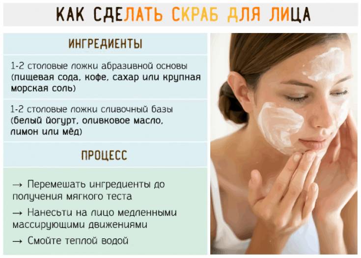 Домашняя маска-пилинг для лица: рецепты бережного очищения кожи любого типа
