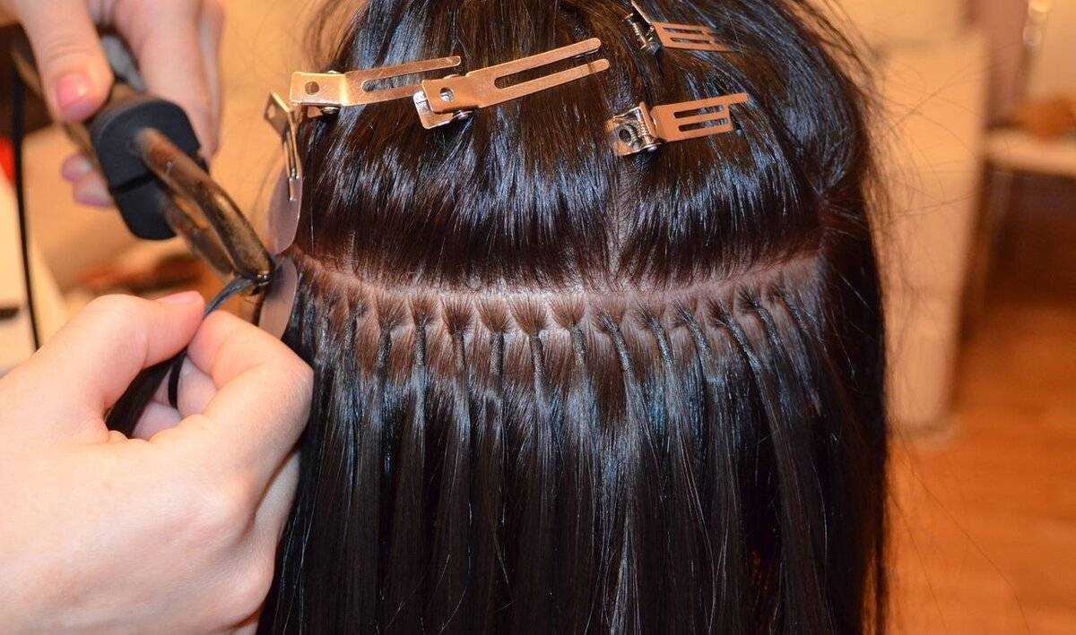 Капсульное наращивание волос - студия «hairwoman»